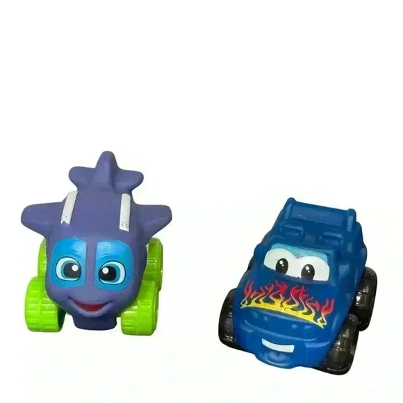 Hasbro Tonka Lil Chuck & Friends Wheelie Toy Lot of 8 - Picture 4 of 6